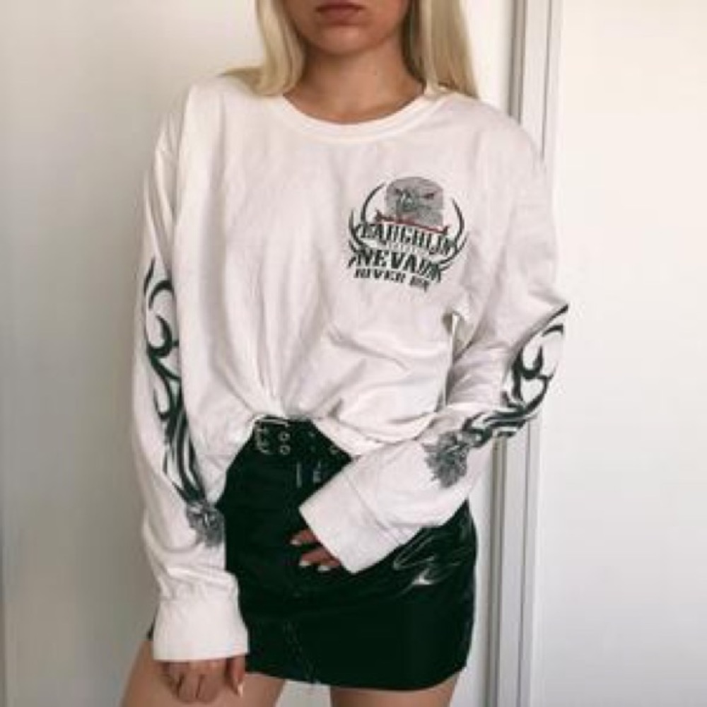 LAST ONE! MYSTERY Harley Davidson long sleeve tee